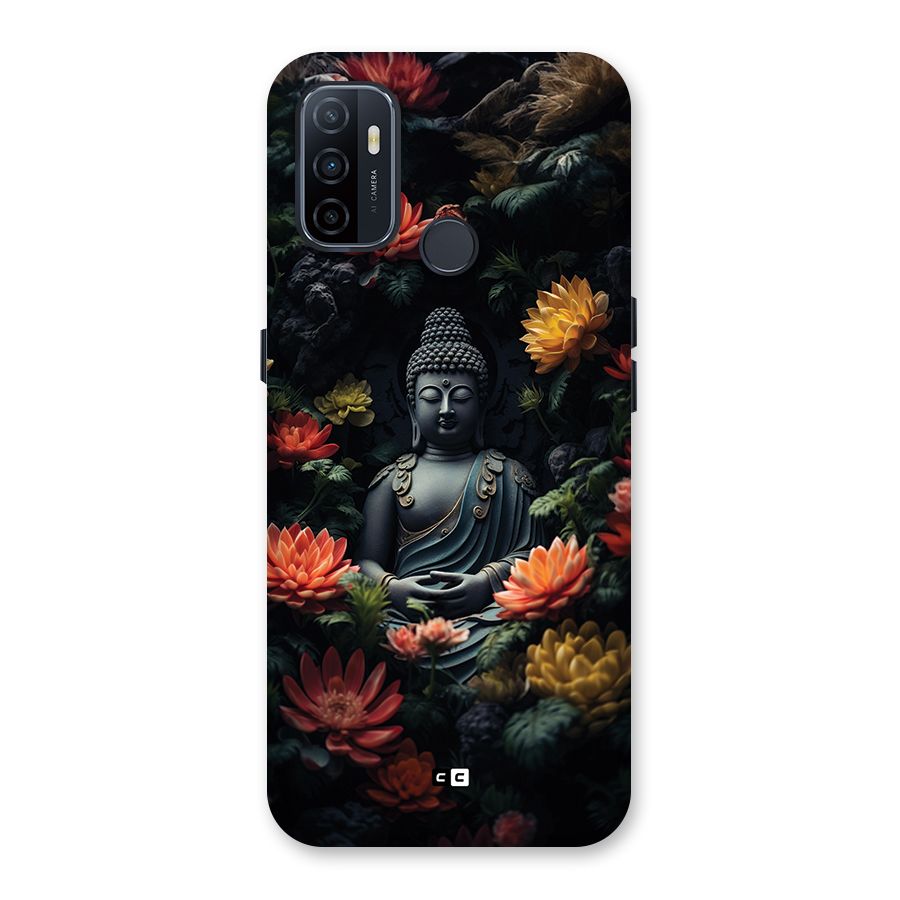 Buddha With Flower Back Case for Oppo A33 (2020)
