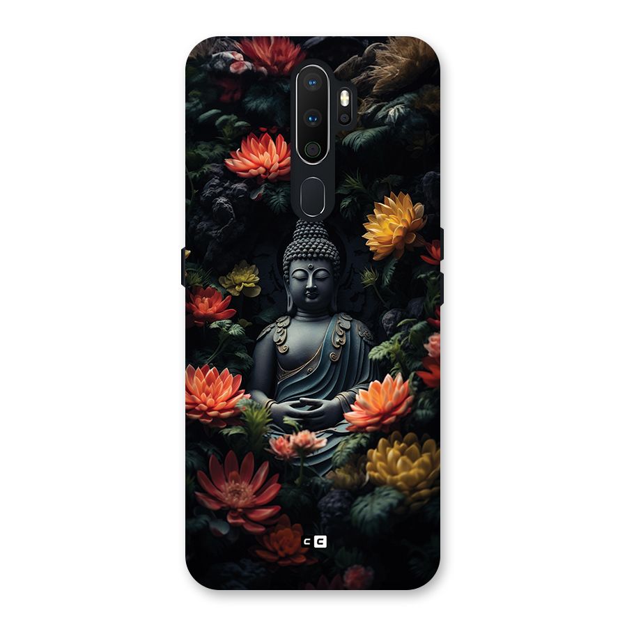 Buddha With Flower Back Case for Oppo A5 (2020)
