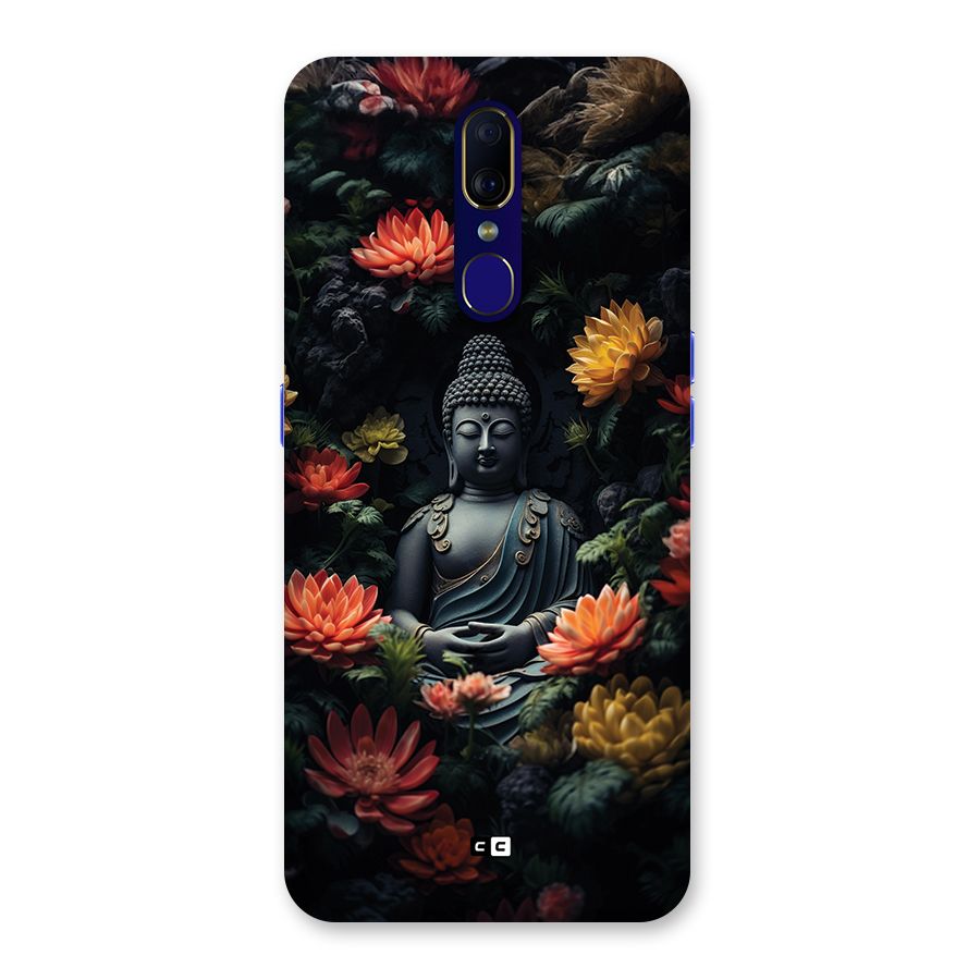 Buddha With Flower Back Case for Oppo A9