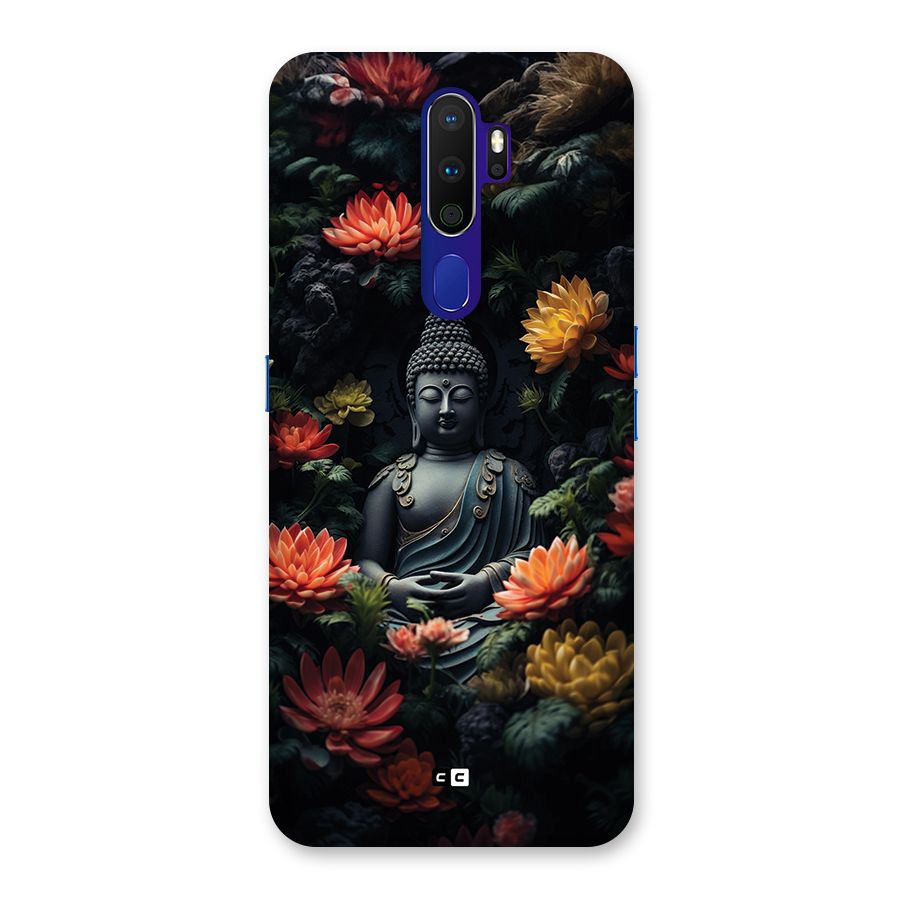 Buddha With Flower Back Case for Oppo A9 (2020)