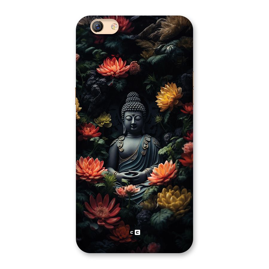 Buddha With Flower Back Case for Oppo F3 Plus