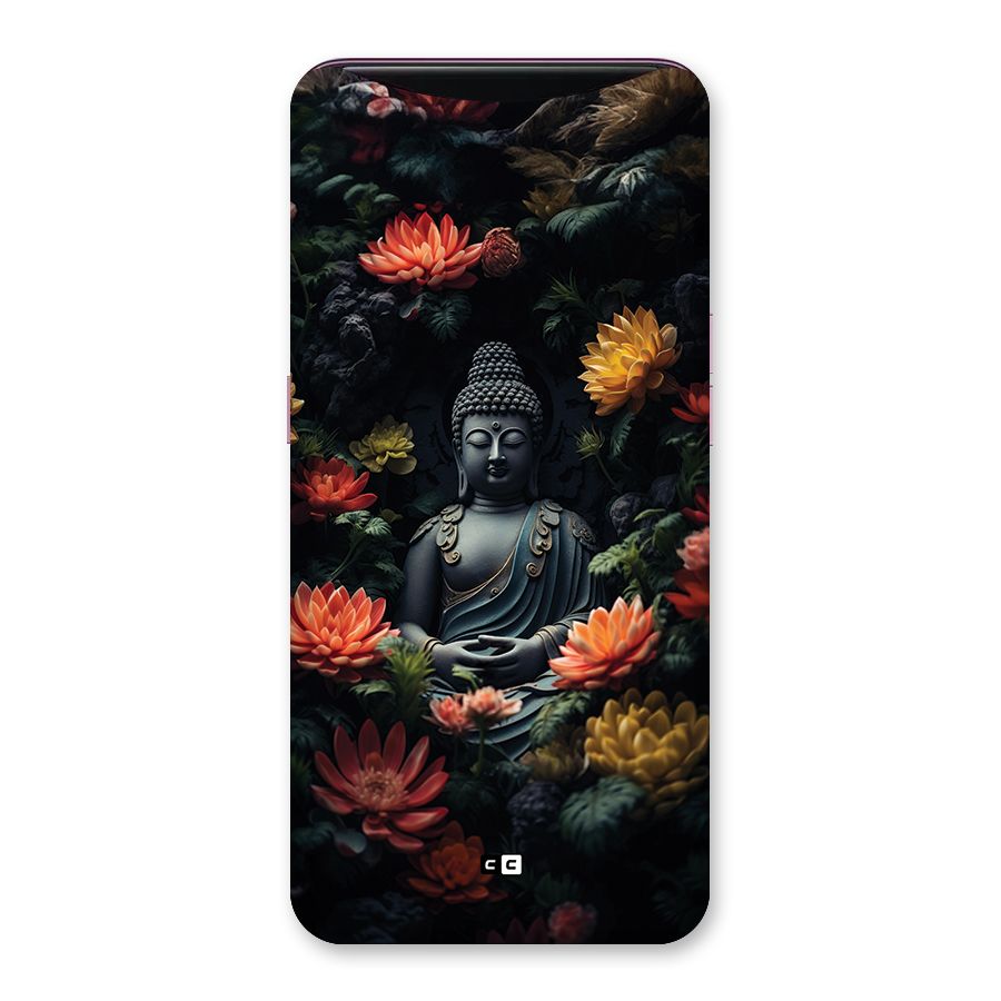 Buddha With Flower Back Case for Oppo Find X