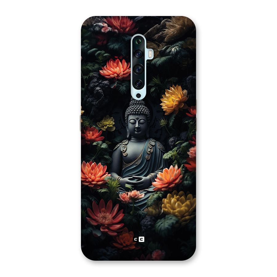 Buddha With Flower Back Case for Oppo Reno2 Z