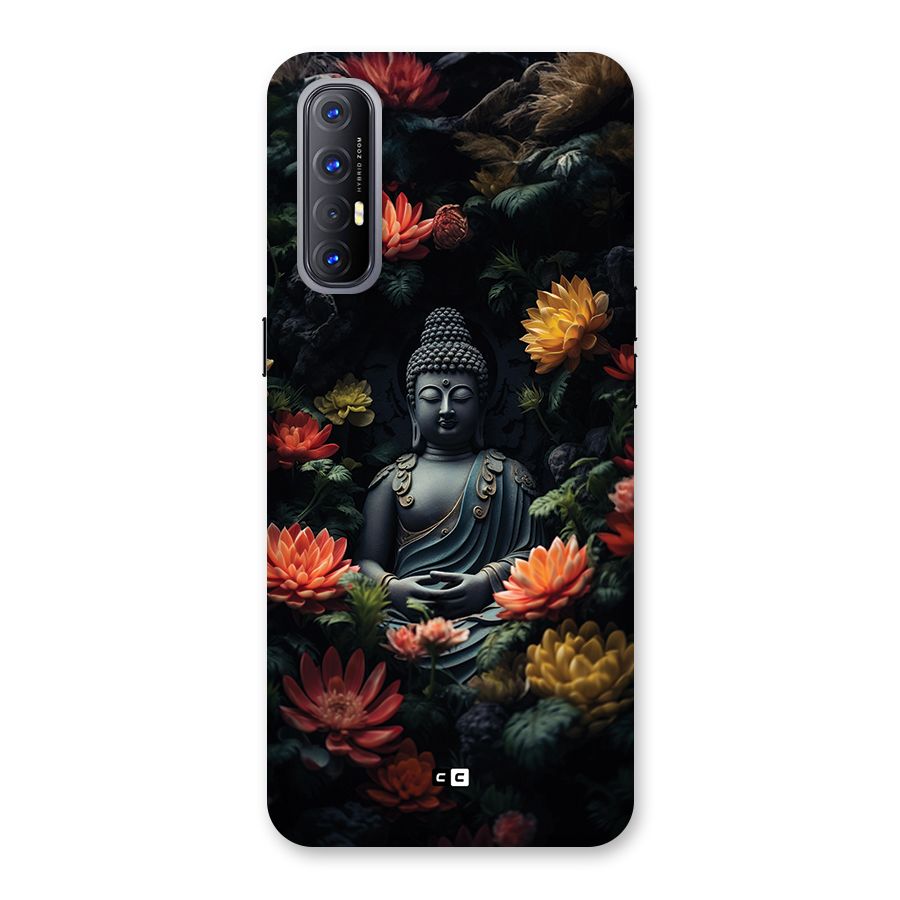 Buddha With Flower Back Case for Oppo Reno3 Pro