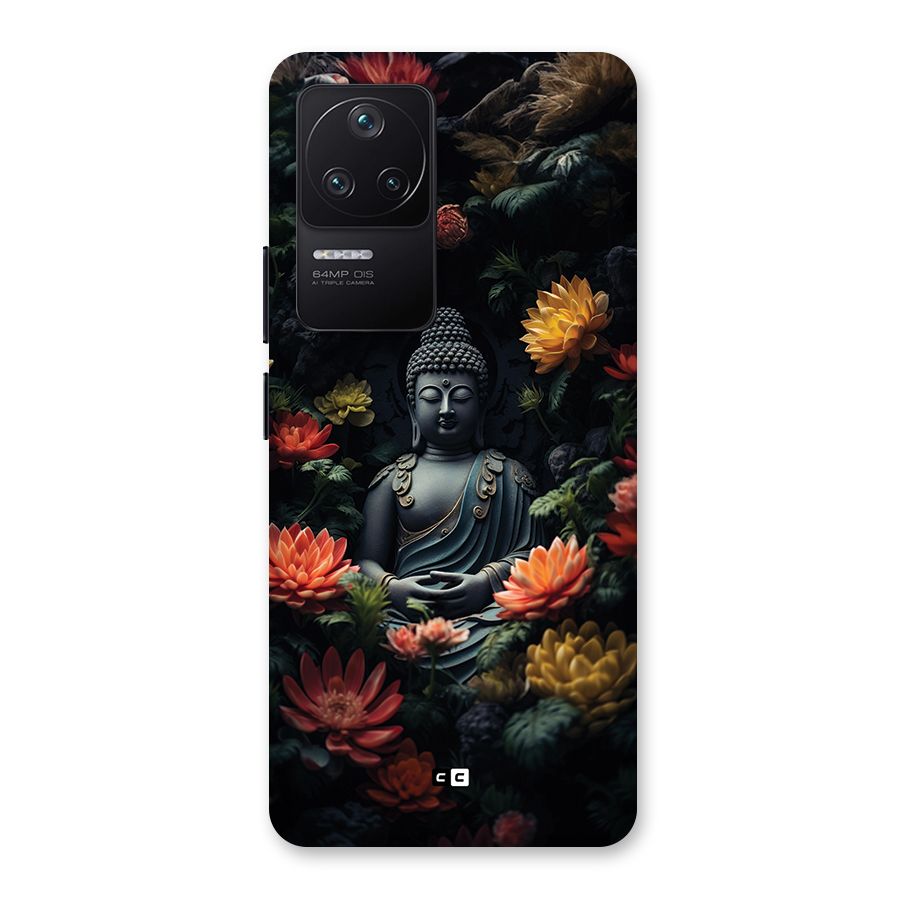 Buddha With Flower Back Case for Poco F4 5G