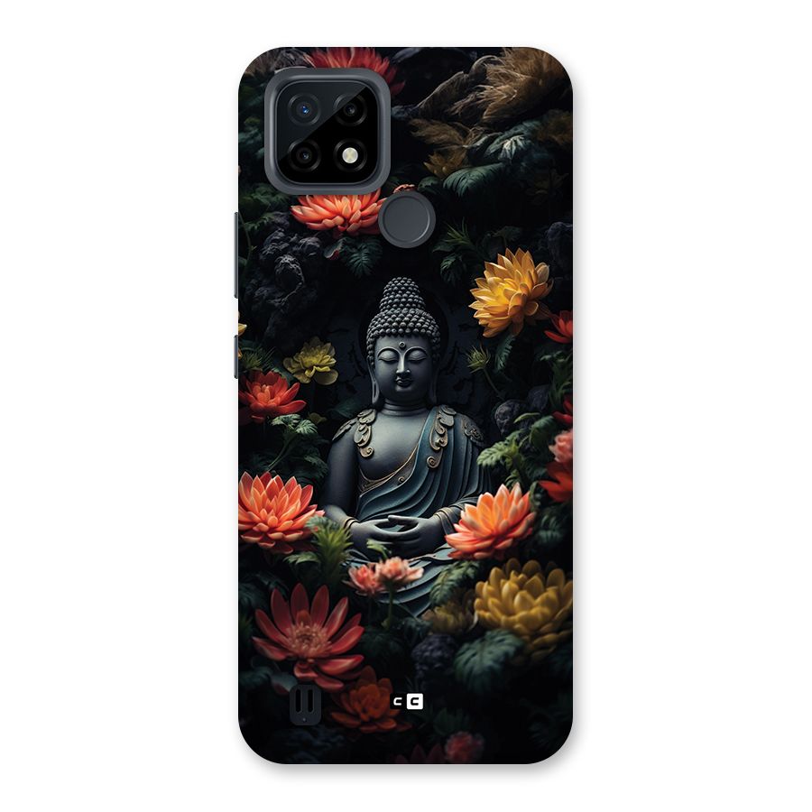 Buddha With Flower Back Case for Realme C21