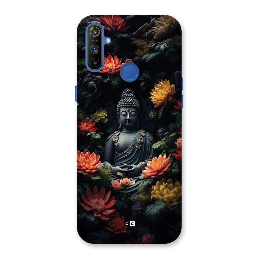 Buddha With Flower Back Case for Realme Narzo 10A