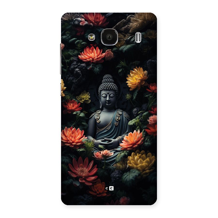 Buddha With Flower Back Case for Redmi 2