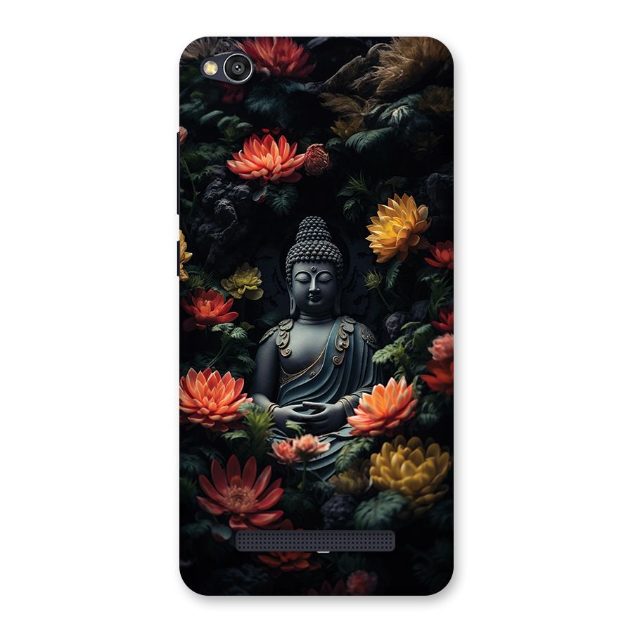 Buddha With Flower Back Case for Redmi 4A