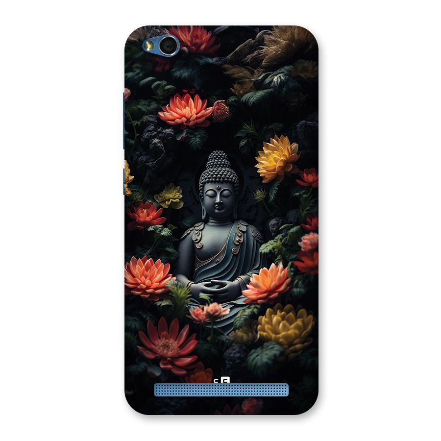 Buddha With Flower Back Case for Redmi 5A
