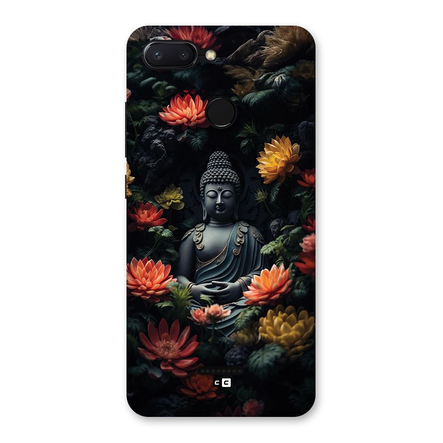 Buddha With Flower Back Case for Redmi 6
