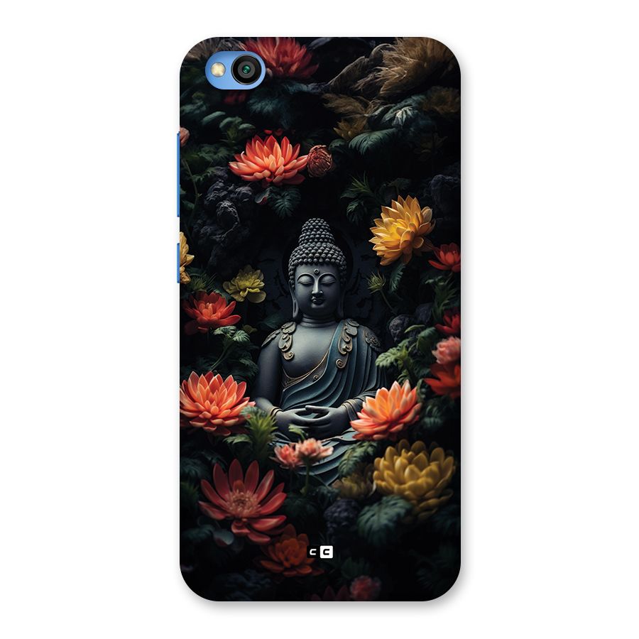 Buddha With Flower Back Case for Redmi Go
