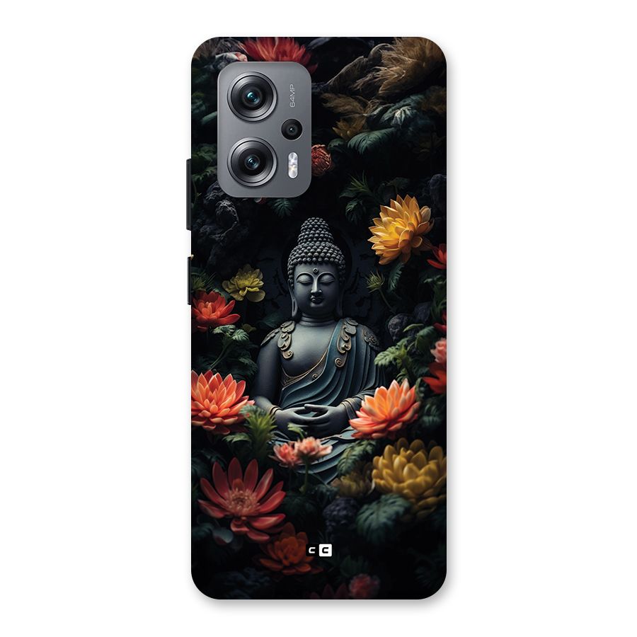 Buddha With Flower Back Case for Redmi K50i