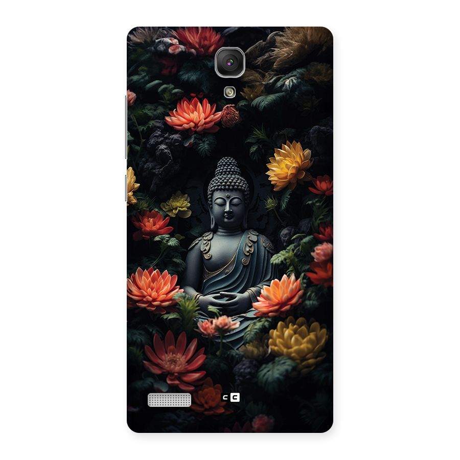 Buddha With Flower Back Case for Redmi Note