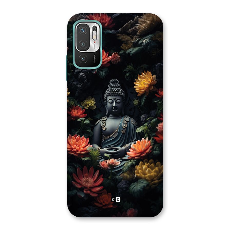 Buddha With Flower Back Case for Redmi Note 10T 5G