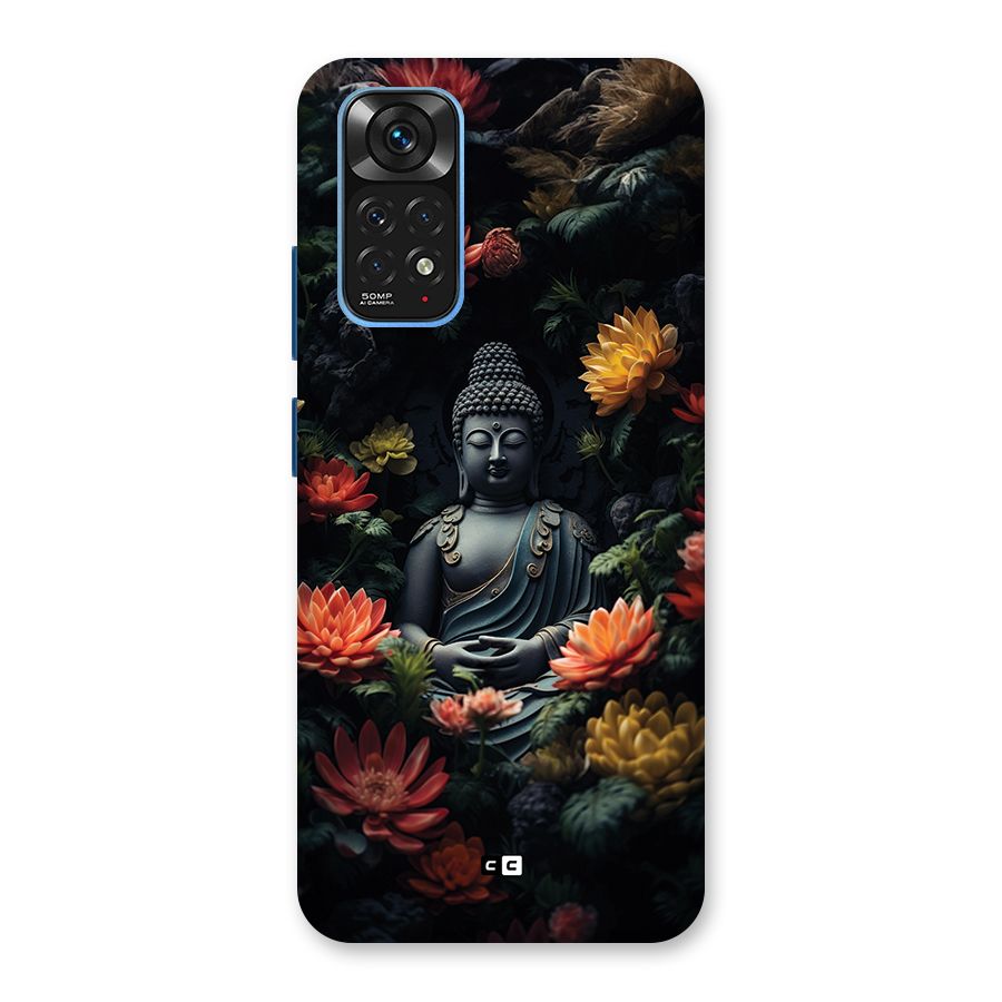 Buddha With Flower Back Case for Redmi Note 11S