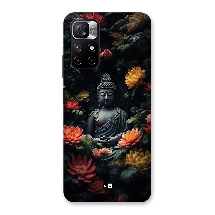 Buddha With Flower Back Case for Redmi Note 11T 5G