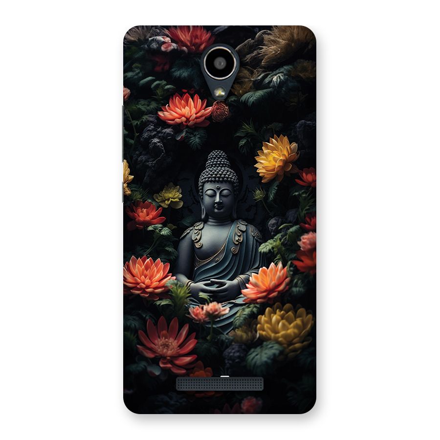 Buddha With Flower Back Case for Redmi Note 2