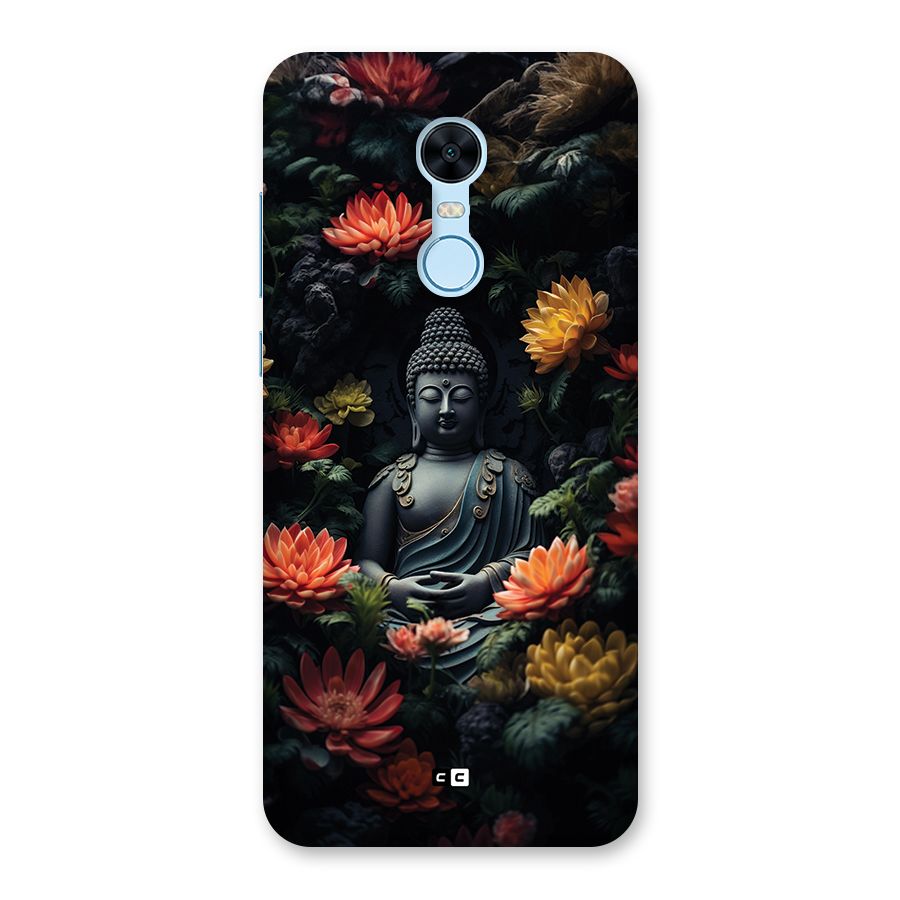 Buddha With Flower Back Case for Redmi Note 5