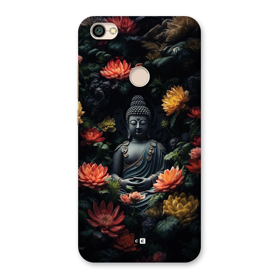 Buddha With Flower Back Case for Redmi Y1 2017