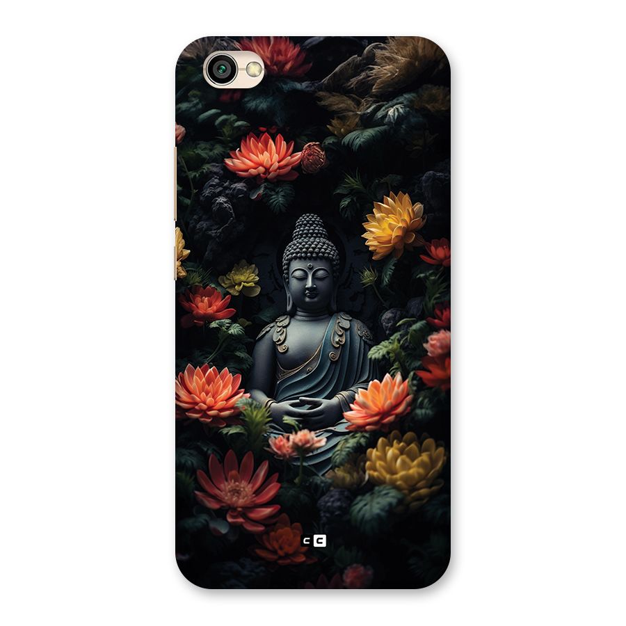Buddha With Flower Back Case for Redmi Y1 Lite