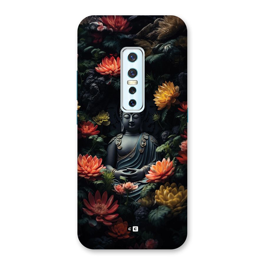 Buddha With Flower Back Case for Vivo V17 Pro