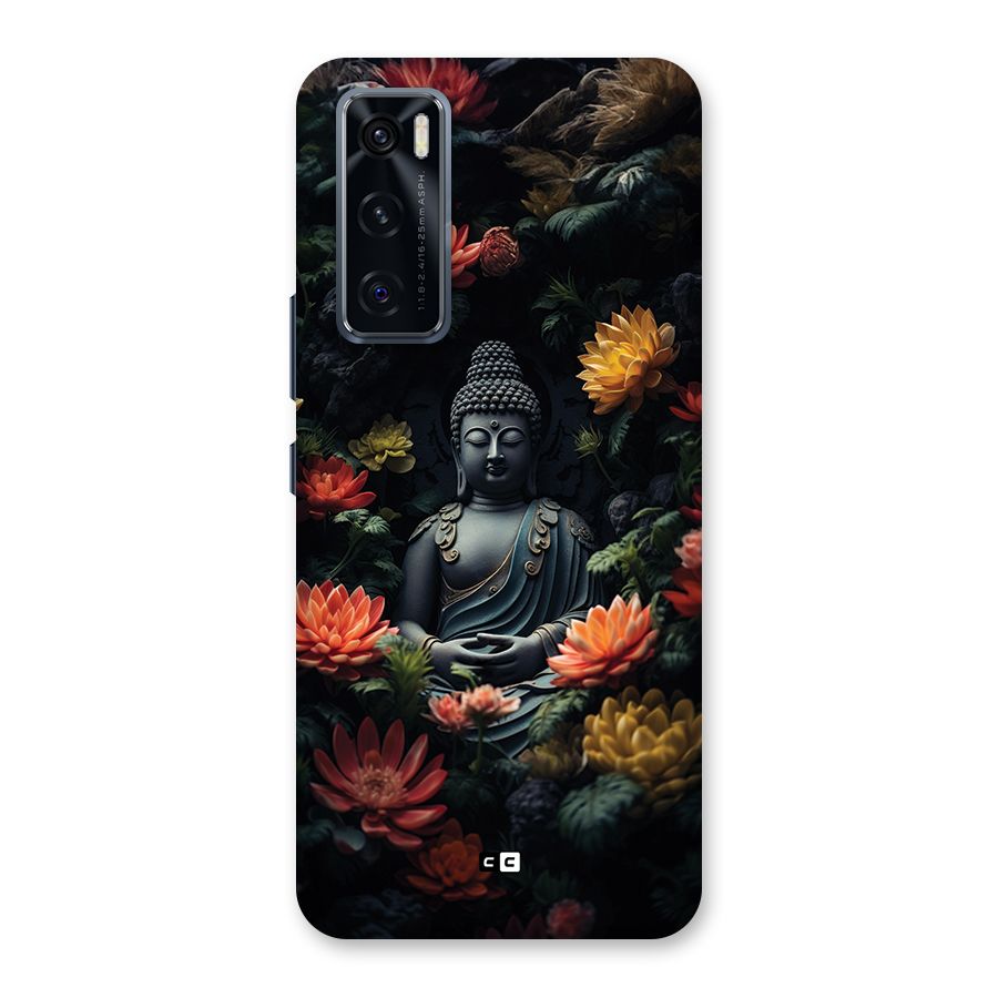 Buddha With Flower Back Case for Vivo V20 SE