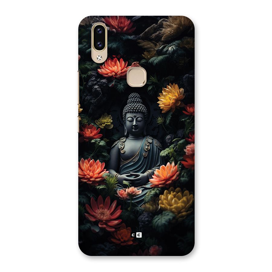 Buddha With Flower Back Case for Vivo V9 Youth