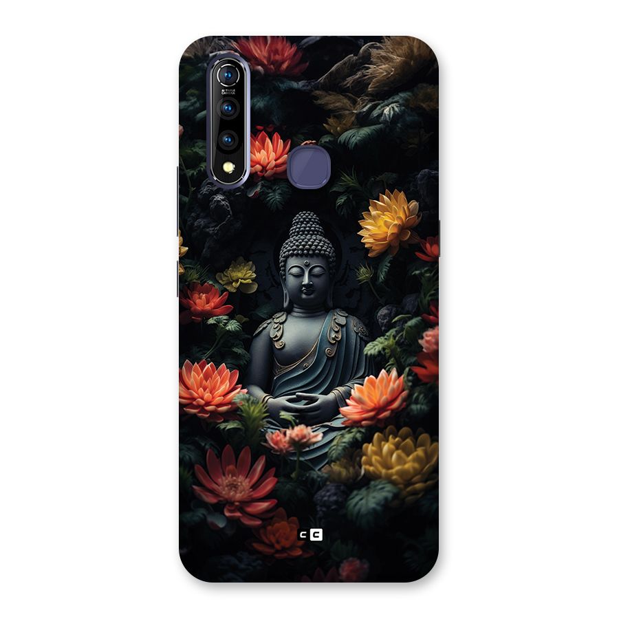 Buddha With Flower Back Case for Vivo Z1 Pro