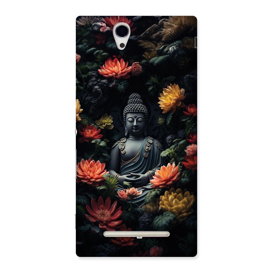 Buddha With Flower Back Case for Xperia C3