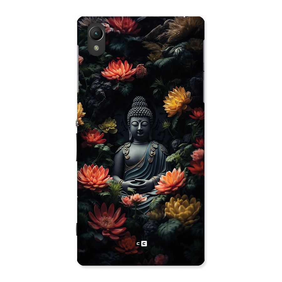 Buddha With Flower Back Case for Xperia Z1