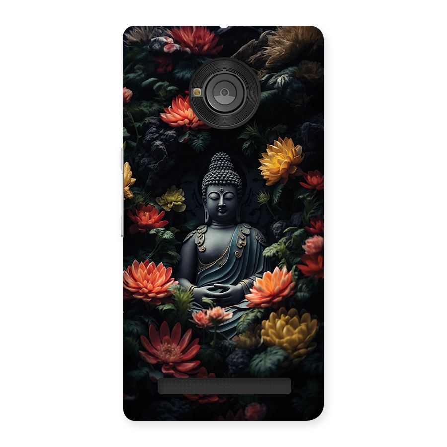Buddha With Flower Back Case for Yunique