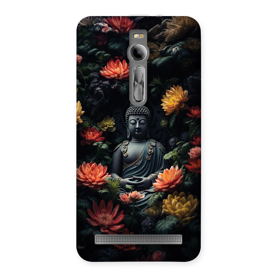 Buddha With Flower Back Case for Zenfone 2