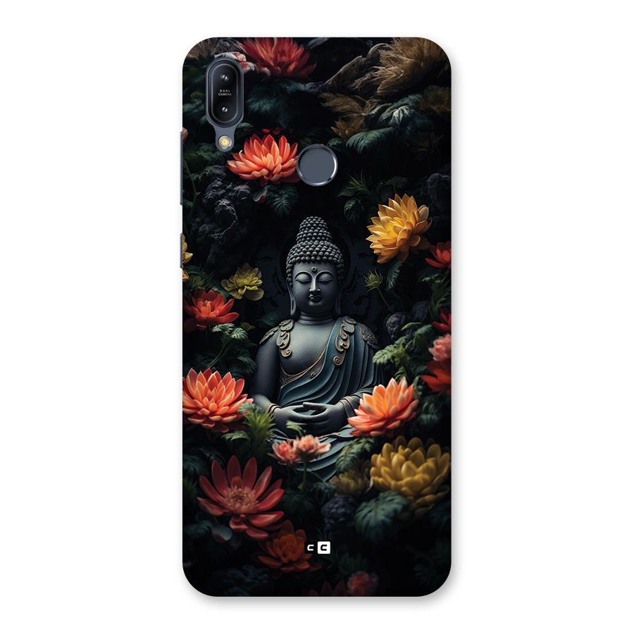 Buddha With Flower Back Case for Zenfone Max M2