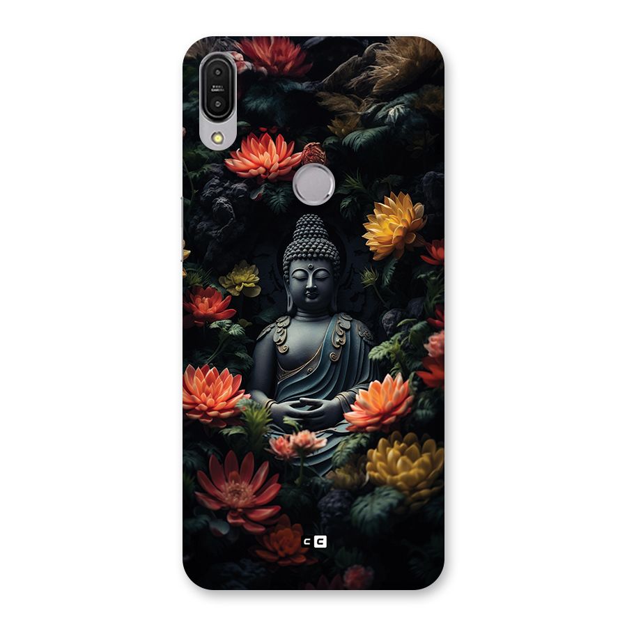 Buddha With Flower Back Case for Zenfone Max Pro M1
