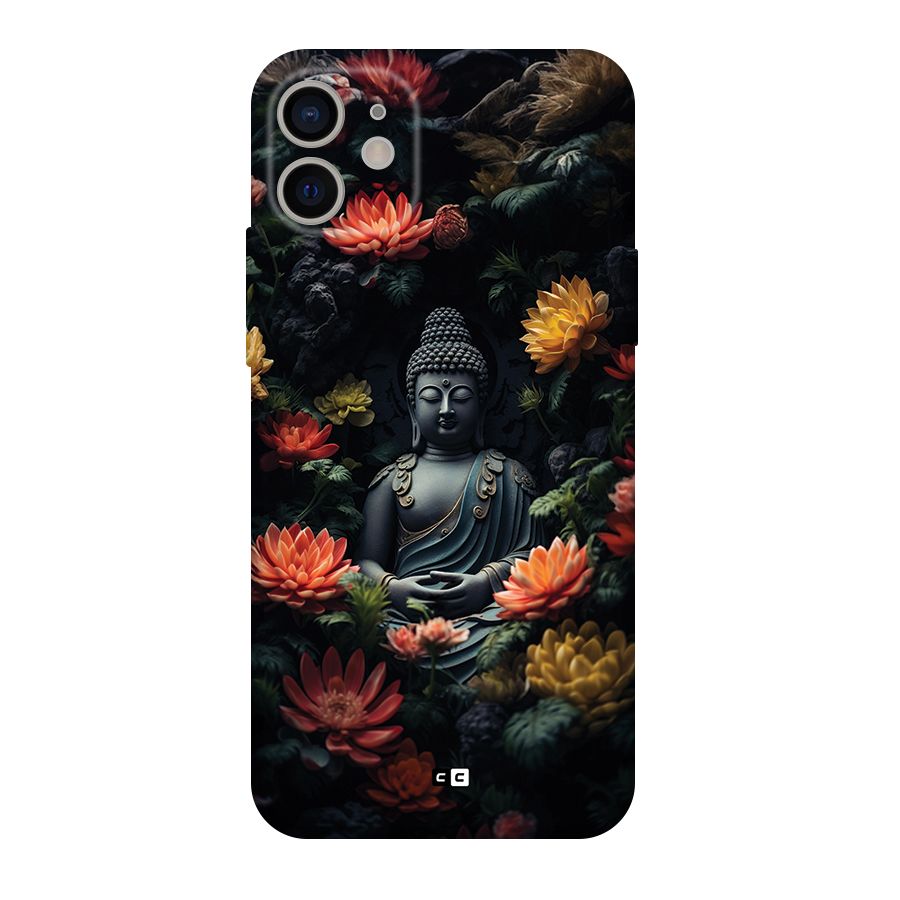 Buddha With Flower Back Case for iPhone 11