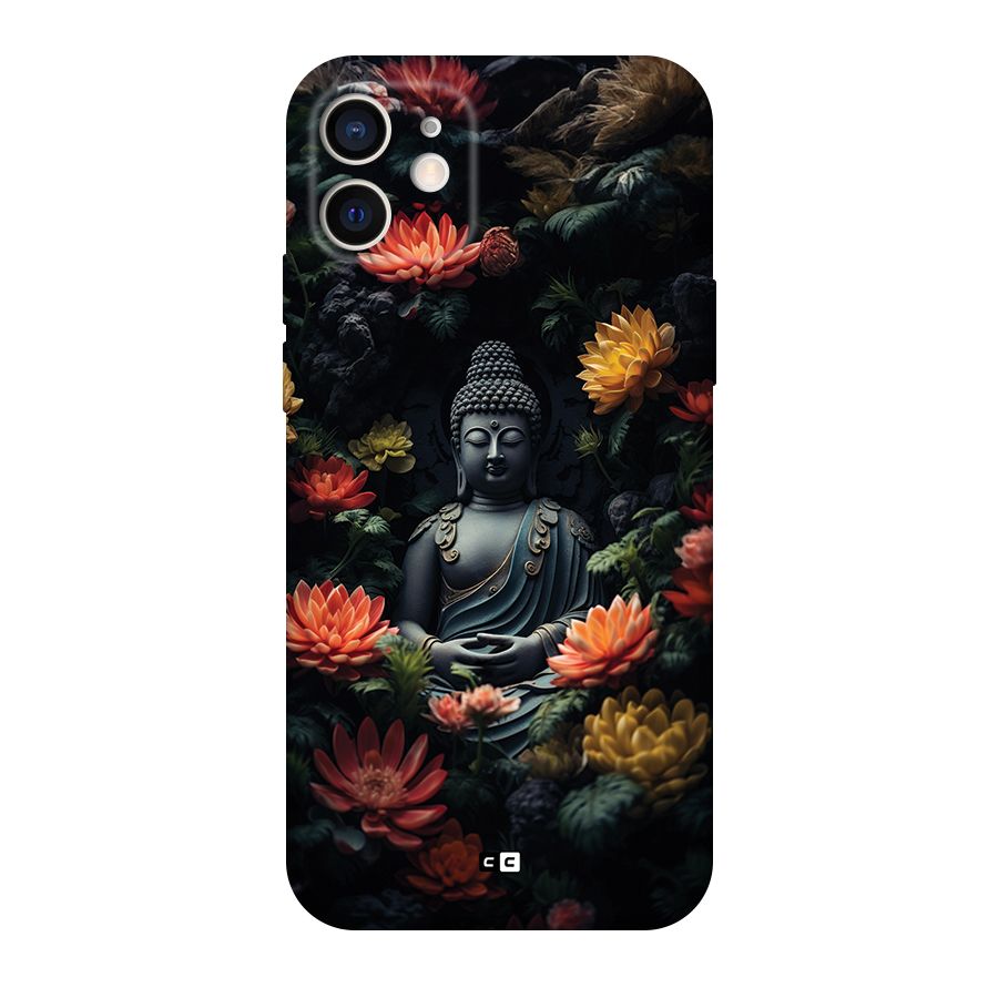Buddha With Flower Back Case for iPhone 12