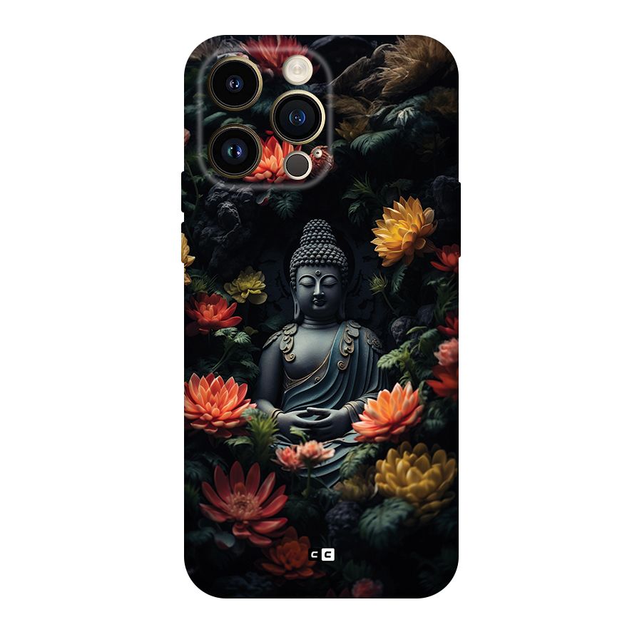 Buddha With Flower Back Case for iPhone 14 Pro Max