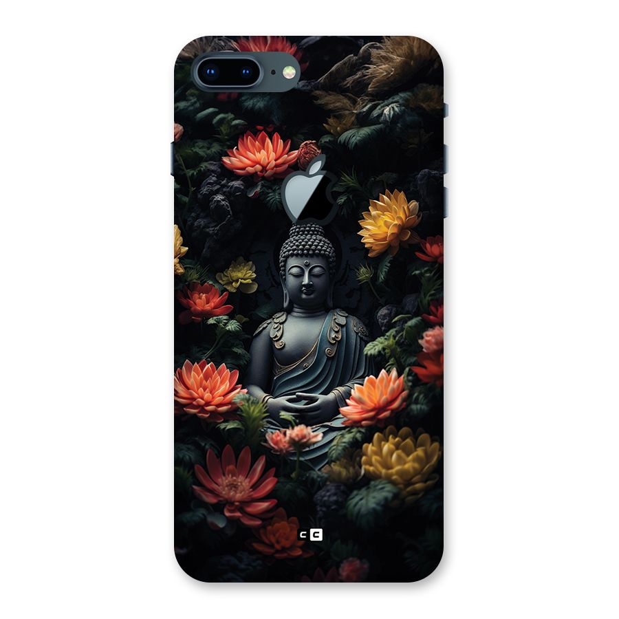 Buddha With Flower Back Case for iPhone 7 Plus Apple Cut