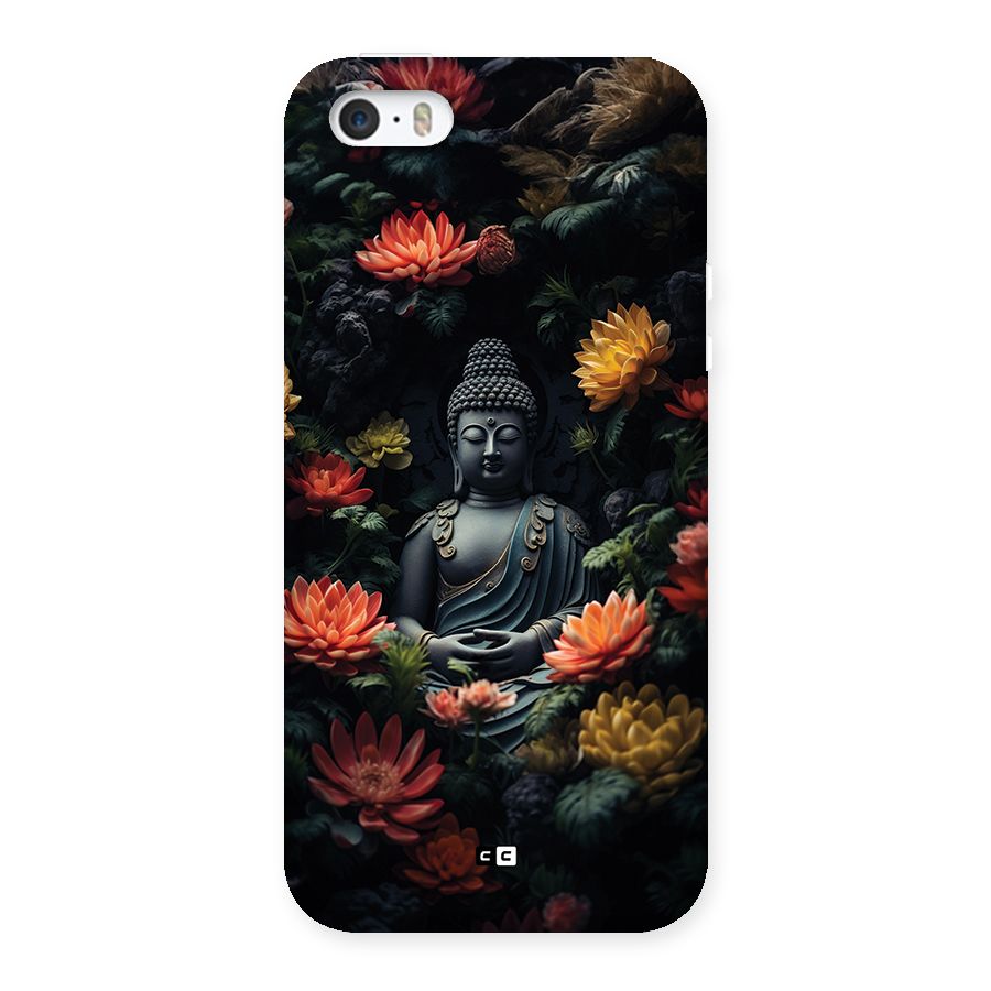 Buddha With Flower Back Case for iPhone SE 2016