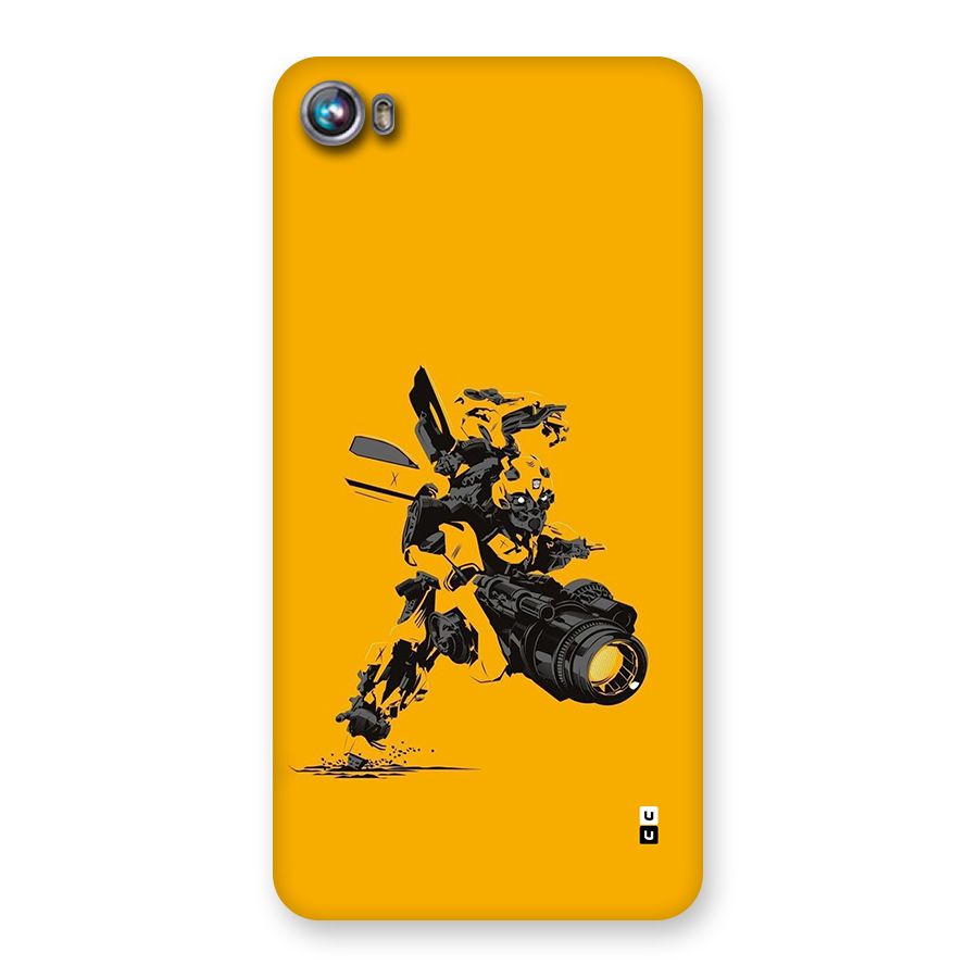 Bumblebee Back Case for Canvas Fire 4 (A107)