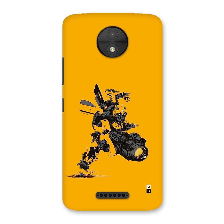 Bumblebee Back Case for Moto C