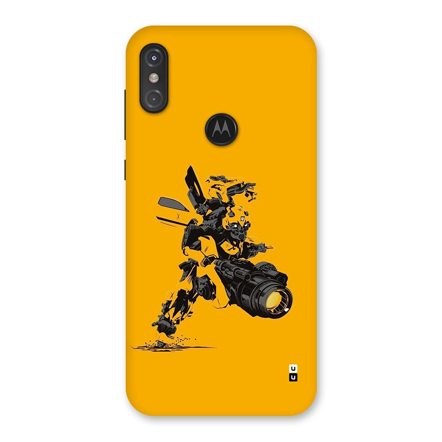 Bumblebee Back Case for Motorola One Power