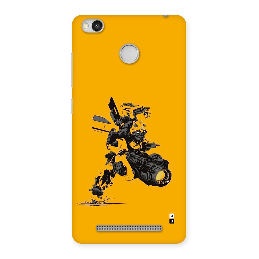 Bumblebee Back Case for Redmi 3S Prime