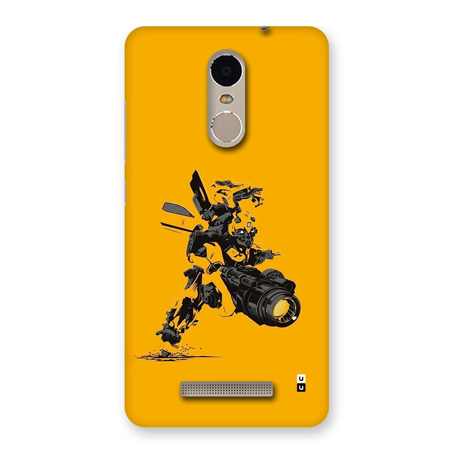 Bumblebee Back Case for Redmi Note 3