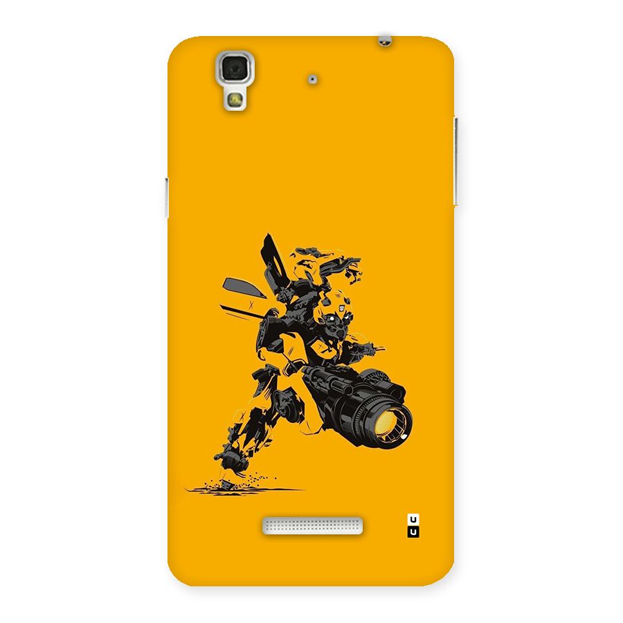 Bumblebee Back Case for Yureka