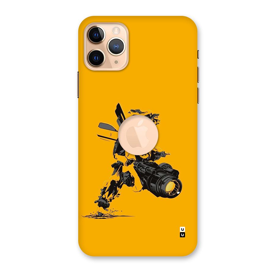 Bumblebee Back Case for iPhone 11 Pro Max Logo Cut