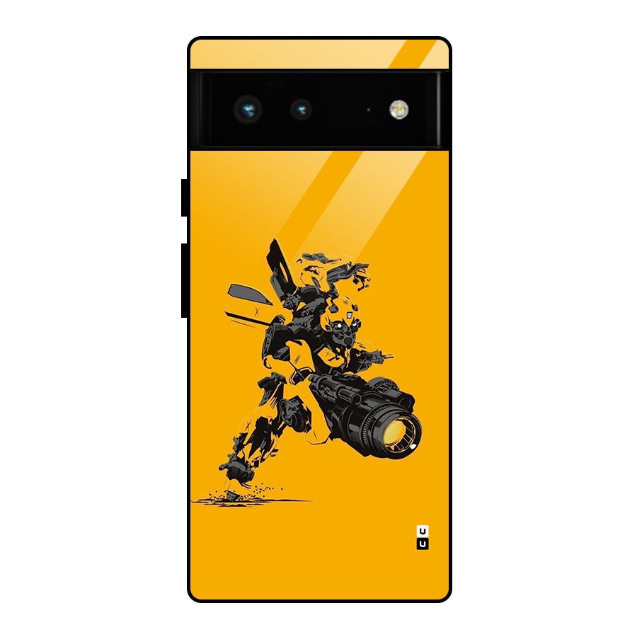 Bumblebee Glass Back Case for Google Pixel 6