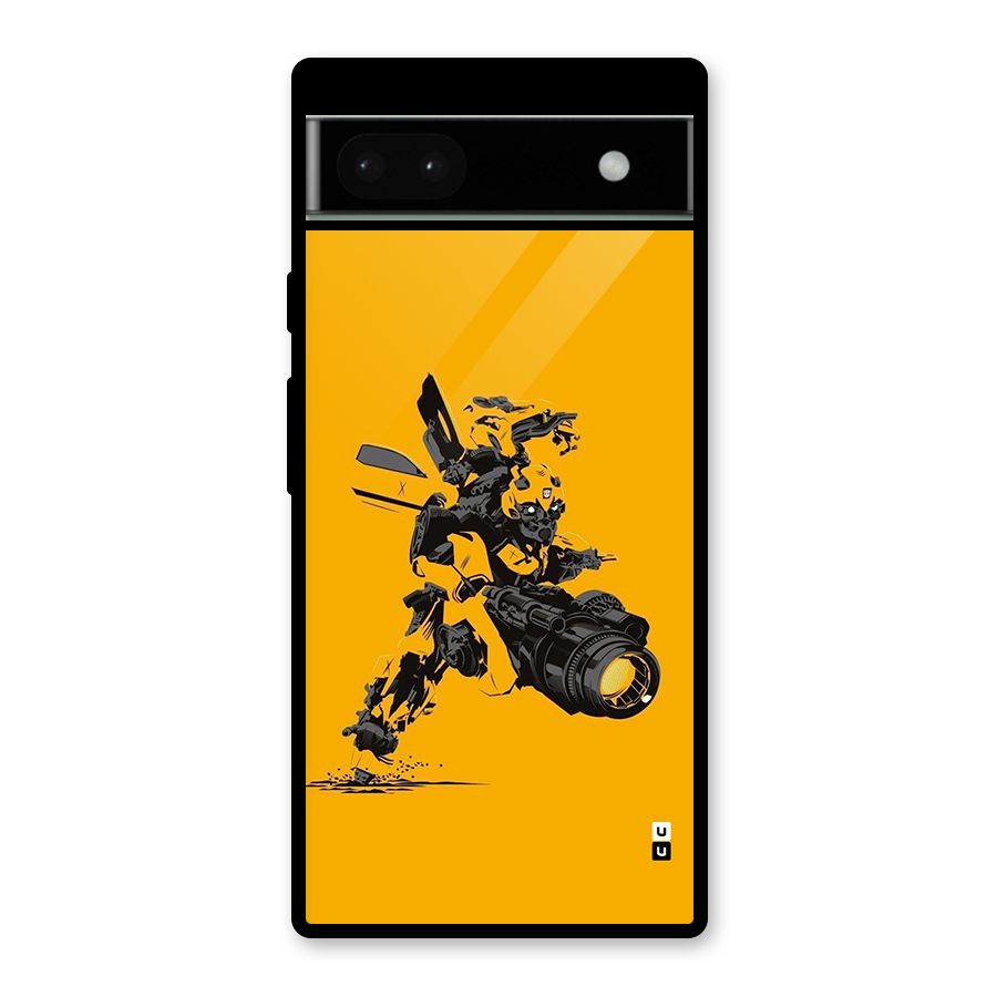 Bumblebee Glass Back Case for Google Pixel 6a