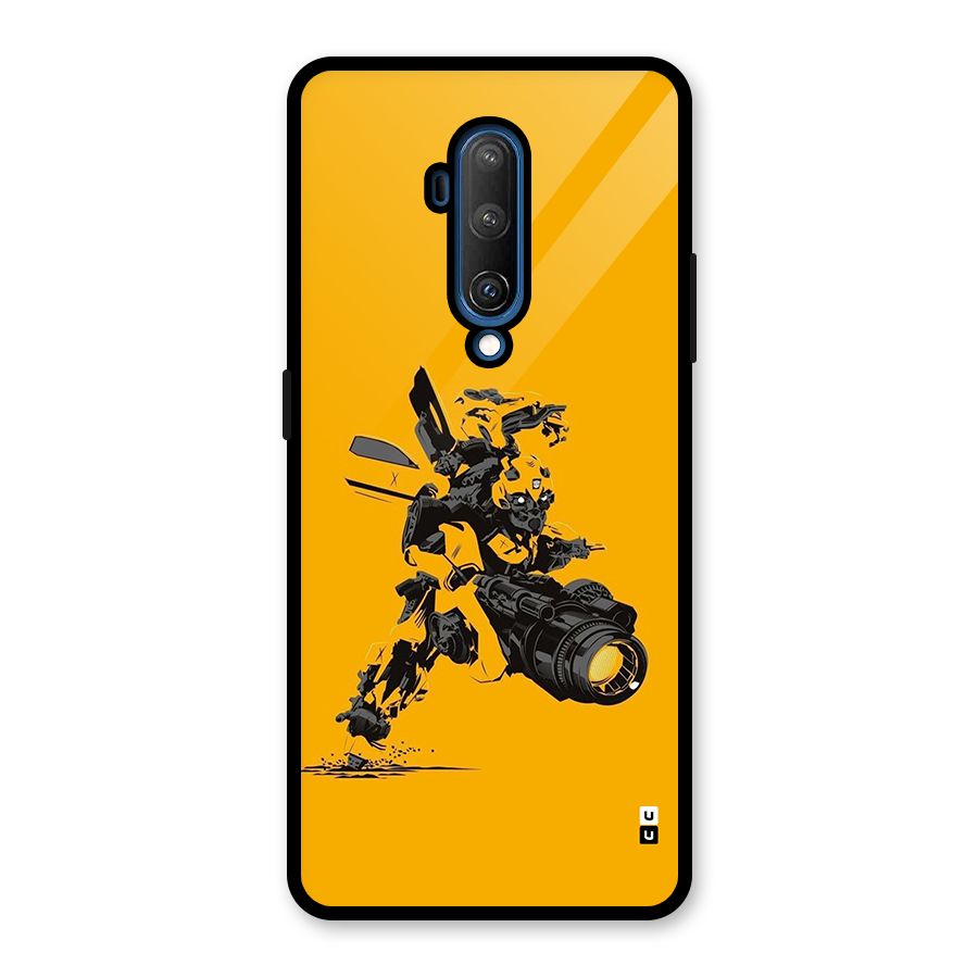 Bumblebee Glass Back Case for OnePlus 7T Pro